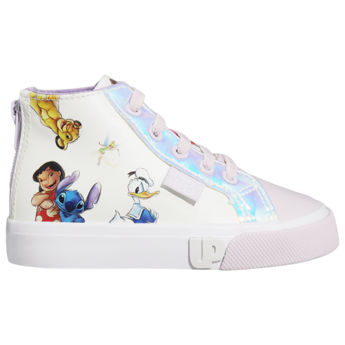 

Girls Ground Up Ground Up Disney 100 High - Girls' Toddler Running Shoe White/Purple/Multi Size 06.0