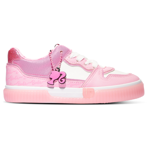 

Girls Preschool Ground Up Ground Up Barbie UV Activated Low - Girls' Preschool Shoe White/Pink Size 01.0