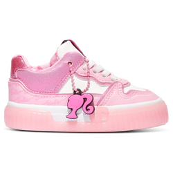 Girls' Infant - Ground Up Barbie UV Activated Low Top - White/Pink