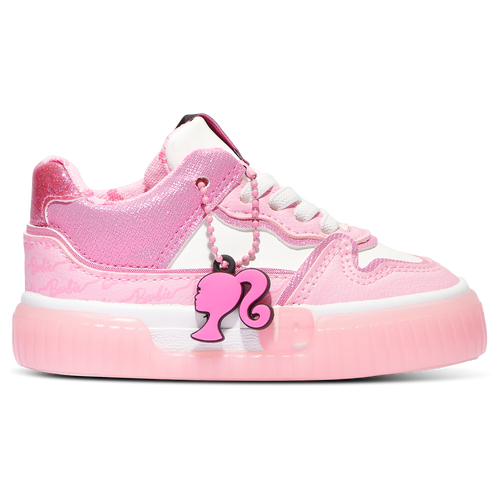 

Girls Infant Ground Up Ground Up Barbie UV Activated Low Top - Girls' Infant Shoe White/Pink Size 07.0