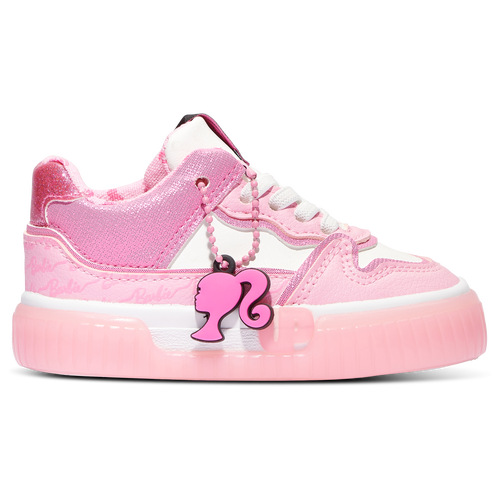 

Girls Infant Ground Up Ground Up Barbie UV Activated Low Top - Girls' Infant Shoe White/Pink Size 06.0