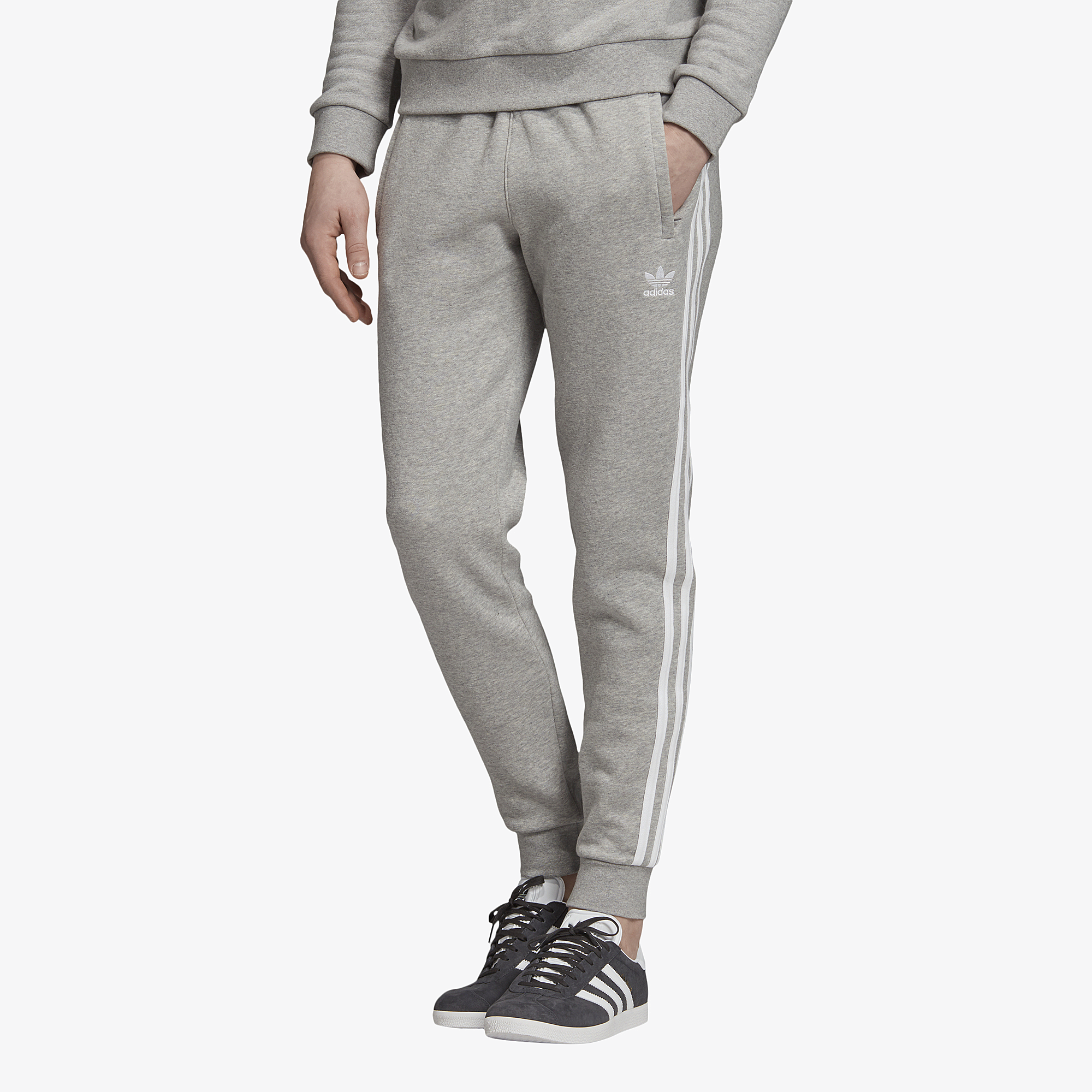 adidas originals 3 stripes fleece pants