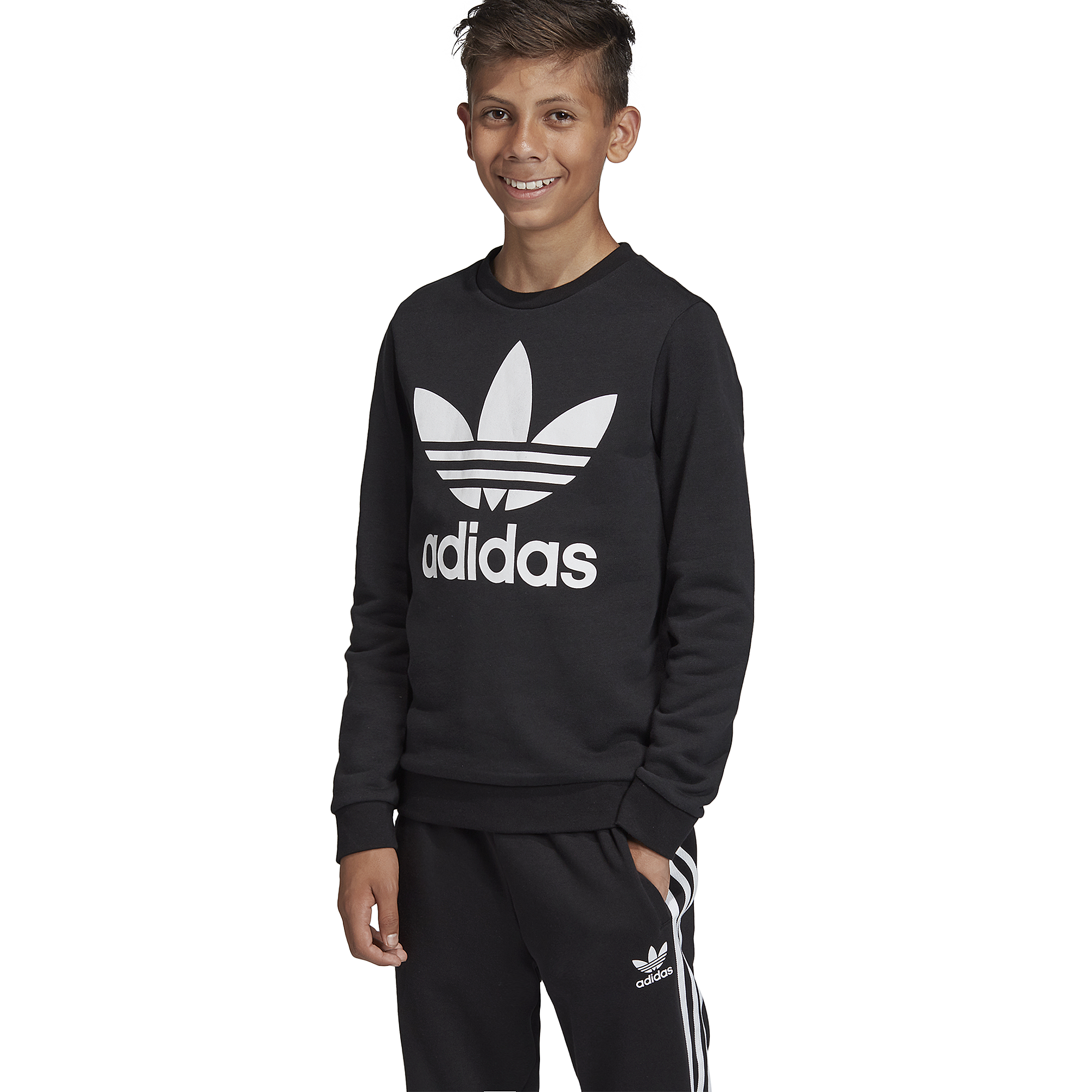 Adidas Originals Big Trefoil Crew Set Boys Toddler Hamilton Place