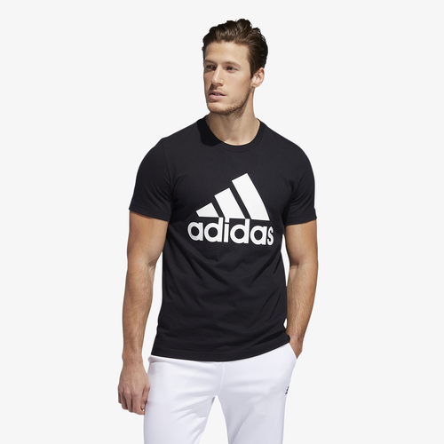 Adidas Athletics Badge Of Sport T-shirt In Black/white