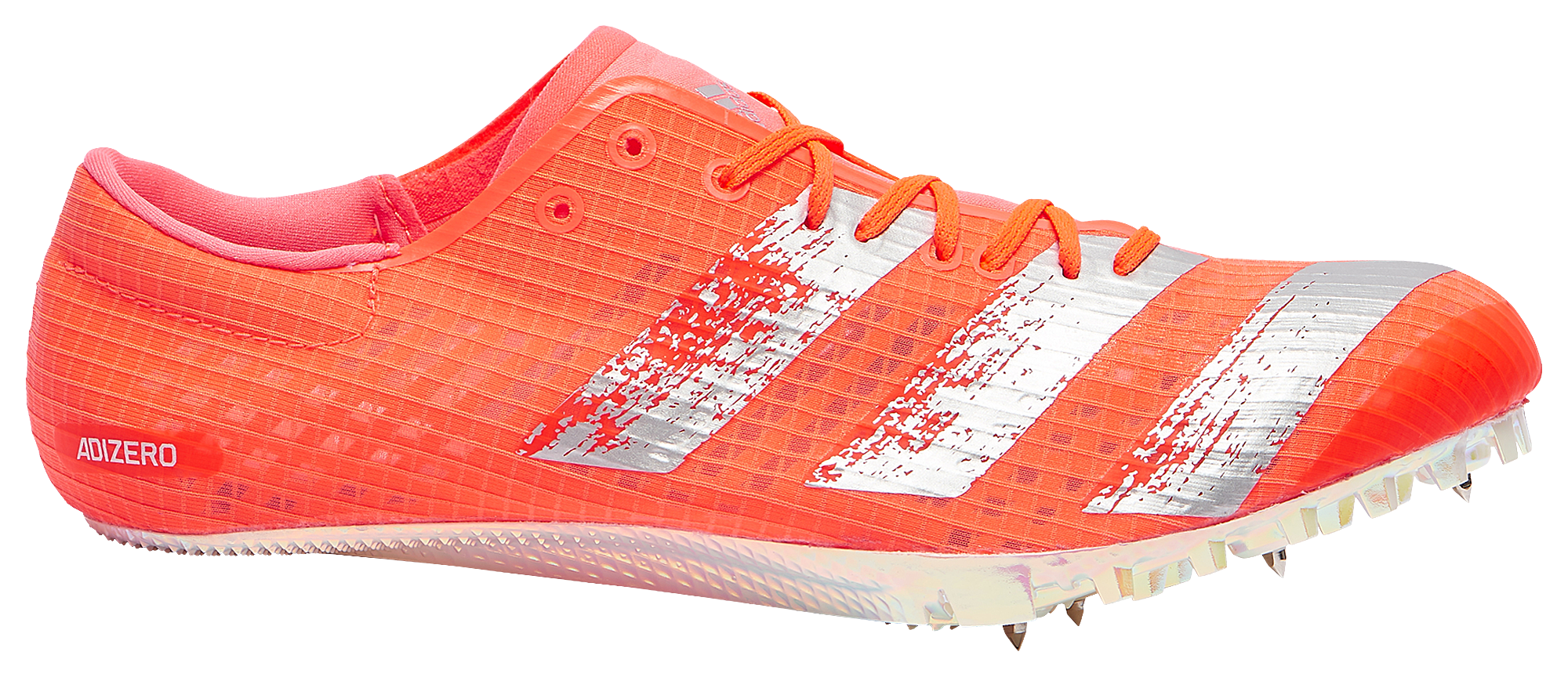 white adidas track spikes