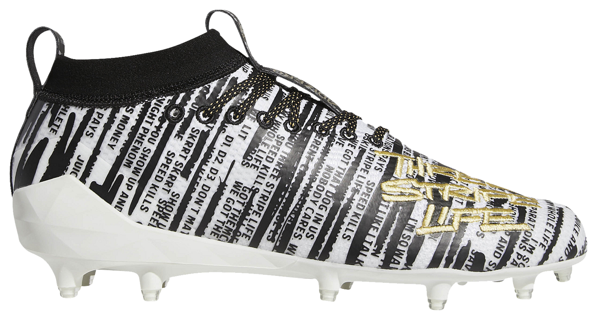 adizero 3 stripe life cleats