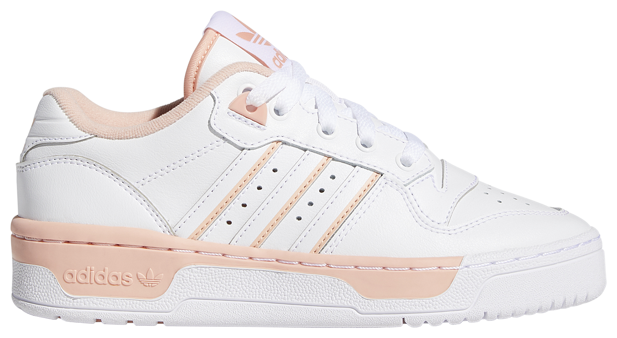 rose gold adidas girl shoes