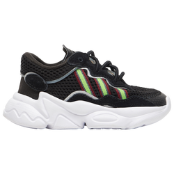 Boys' Toddler - adidas Originals Ozweego - Black/Solar Green/Onix