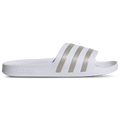 adidas Adilette Aqua Slides - Adidas Ftwr White/Platin Met