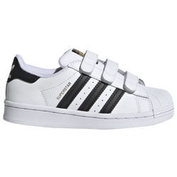 All white shell toe adidas kids online