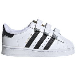 Boys' Toddler - adidas Originals Superstar - Cloud White/Core Black/Cloud White