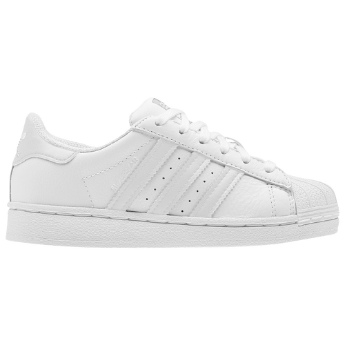 Shop Adidas Originals Boys  Superstar In White/white/white