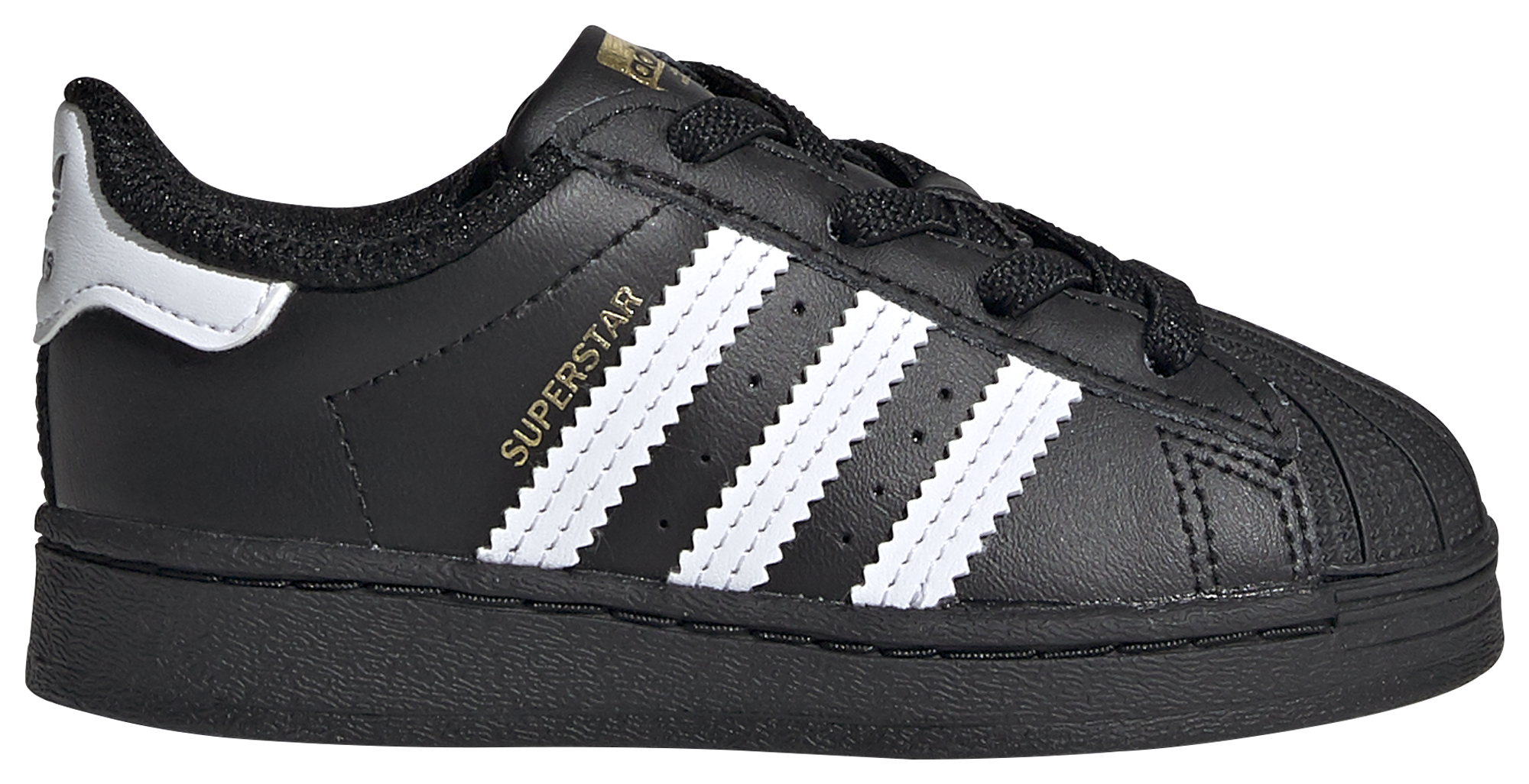 adidas black and white superstar womens