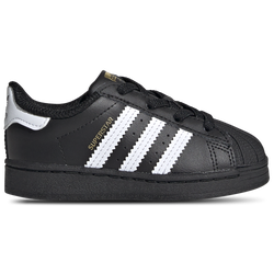 Boys' Toddler - adidas Originals Superstar - Black/White/Black