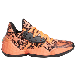 Boys' Grade School - adidas Harden Vol. 4 - Signal Coral/Black/Signal Coral