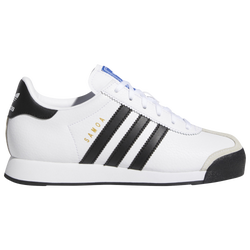 Boys' Grade School - adidas Originals Samoa - Cloud White/Cloud White/Cloud White/Core Black