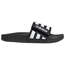Boys' Grade School - adidas Adilette Comfort Slide - Black/White