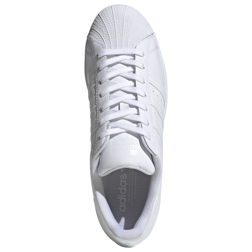 Adidas superstar all white mens best sale