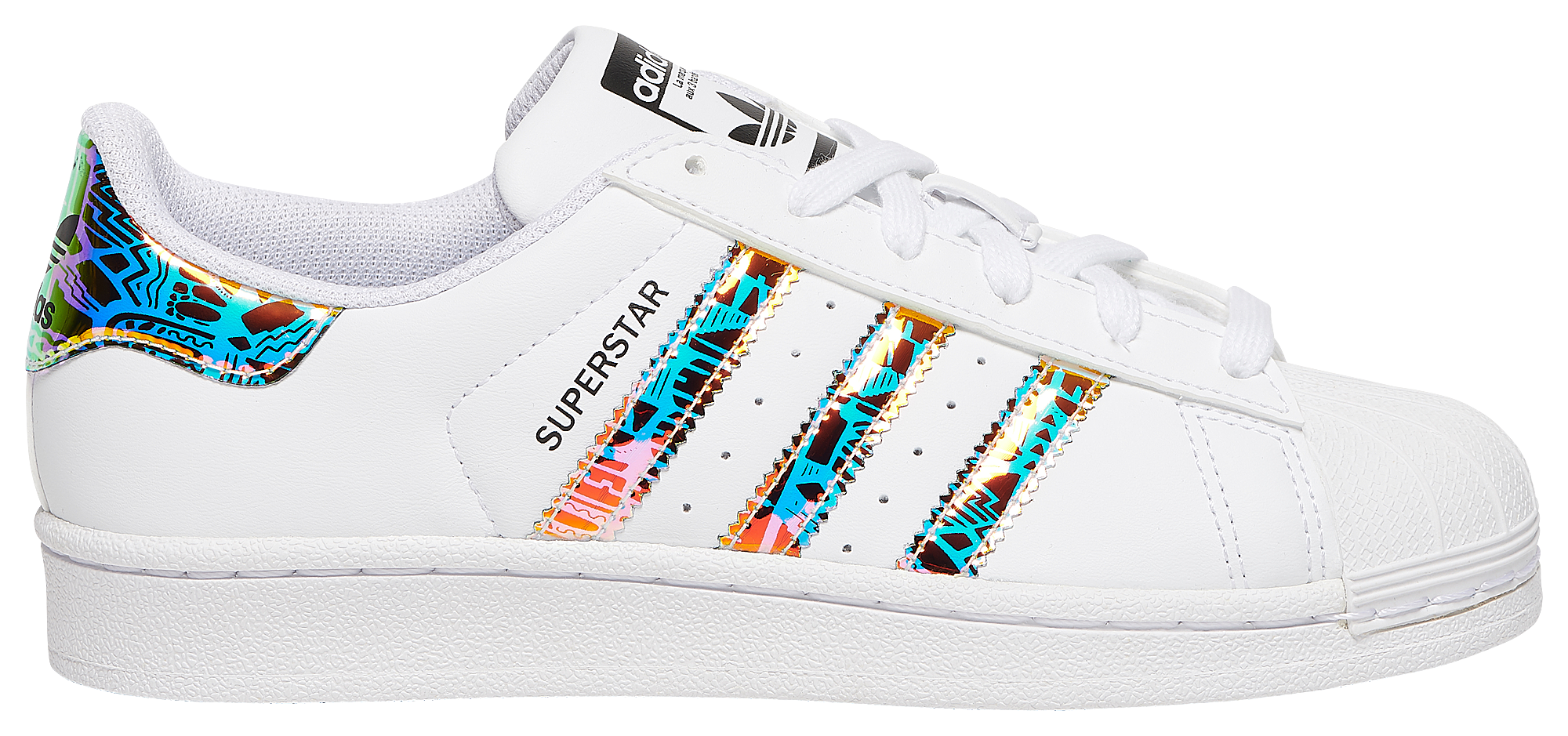 adidas superstar multicolor stripes