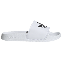 Boys' Grade School - adidas Originals Adilette Lite - Cloud White/Core Black/Cloud White