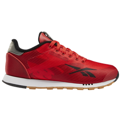Boys' Grade School - Reebok Classic Leather Altered - Primal Red/Black/Cold Grey