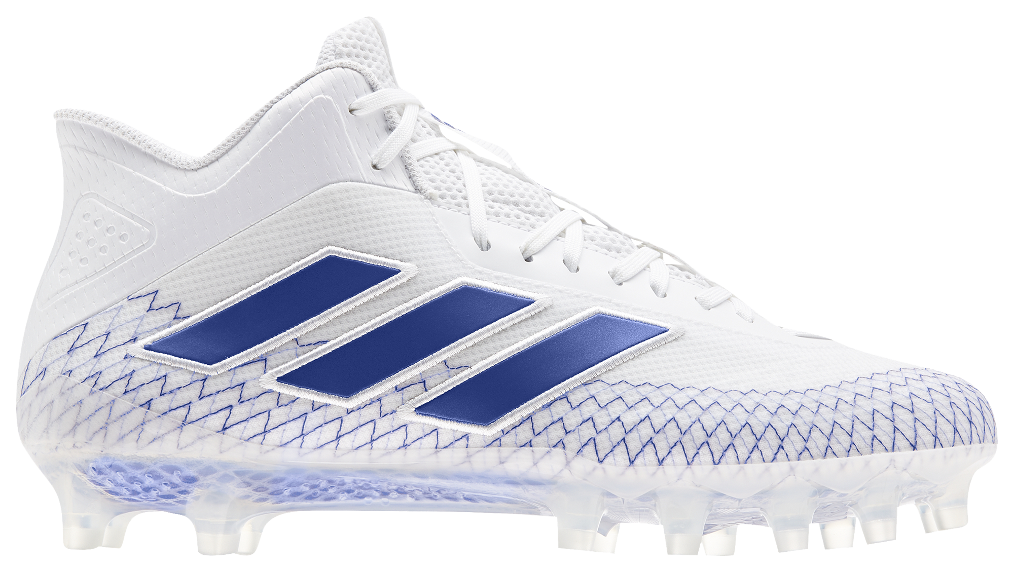 adidas blue and white cleats