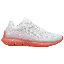 Women's - Reebok Zig Kinetica - White/White/Pink
