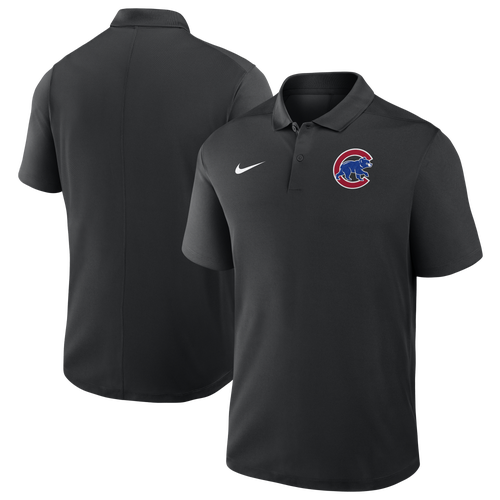 Nike Mens Chicago Cubs Cubs Victory Polo - - Black Size XXL