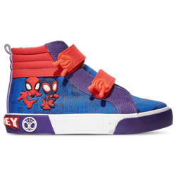 Boys' Preschool - Ground Up Spidey and Friends High Top - Blue/Red