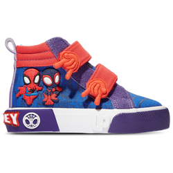 Boys' Infant - Ground Up Spidey and Friends High Top - Blue/Red