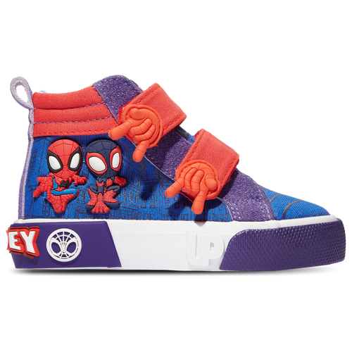 

Boys Infant Ground Up Ground Up Spidey and Friends High Top - Boys' Infant Shoe Blue/Red Size 07.0