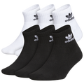 adidas Originals Quarter Sock 6-Pack - Adidas White/Black
