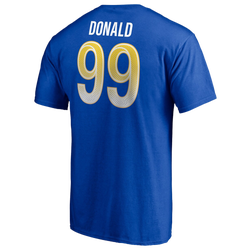 Men's - Fanatics Chargers Icon Name & Number T-Shirt - Royal