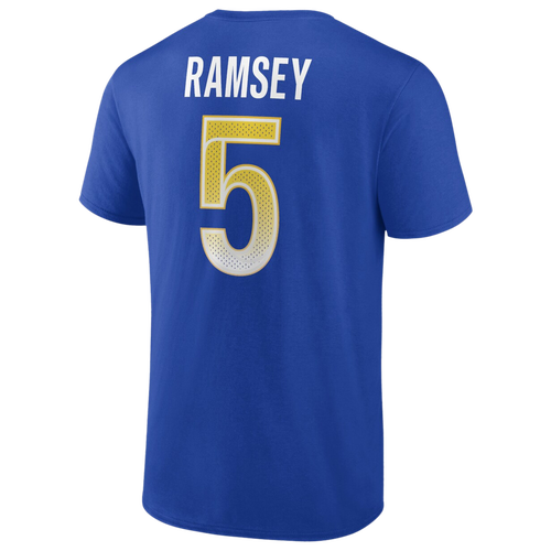 

Fanatics Mens Jalen Ramsey Fanatics Rams Icon Name & Number T-Shirt - Mens Royal Size XXL