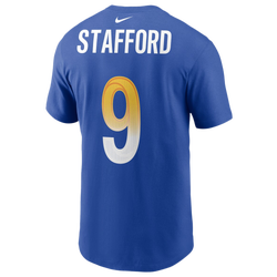 Men's - Nike Rams Name & Number T-Shirt - Royal/Royal