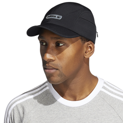 Men's - adidas Originals 4 Panel Dad Hat - Black/Black