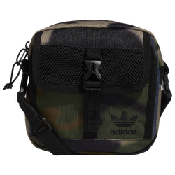 Unisex - adidas Camo Large Festival Bag - Green/Black