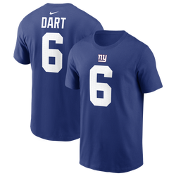 Men's - Nike Giants Name & Number T-Shirt - Rush Blue
