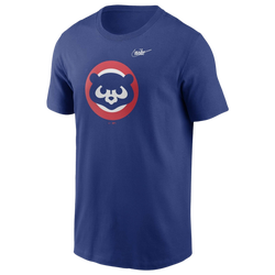 Men's - Nike Cubs Large Logo Legend T-Shirt - Royal/Royal