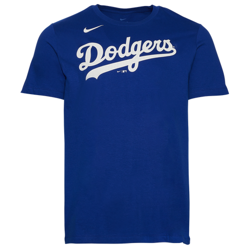 

Nike Mens Shohei Ohtani Nike Dodgers Ohtani Name and Number T-Shirt - Mens Blue/White Size XL