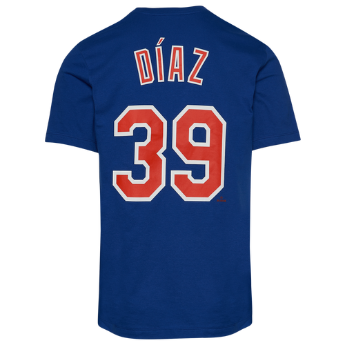 

Nike Mens Edwin Diaz Nike Mets Player Name & Number T-Shirt - Mens Blue Size XL