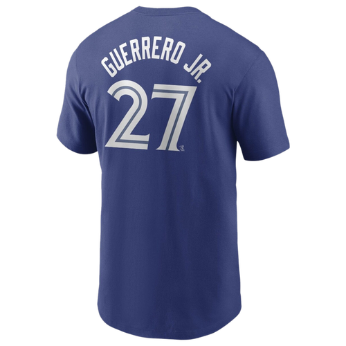 

Nike Mens Vladimir Guerrero Nike Blue Jays Player Name & Number T-Shirt - Mens Royal/Royal Size L