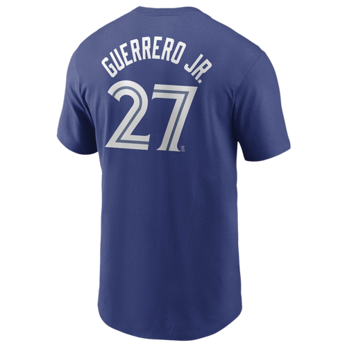 

Nike Mens Vladimir Guerrero Nike Blue Jays Player Name & Number T-Shirt - Mens Royal/Royal Size S