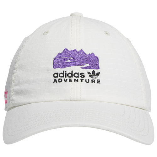 

adidas Originals Mens adidas Originals Relaxed Adventure Cap - Mens White/Purple Size One Size