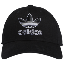 Men's - adidas Originals Icon Precurve Snapback - Black/White