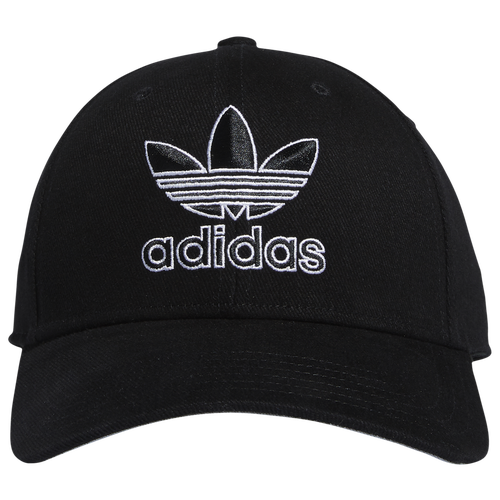 MENS - adidas Originals Icon Precurve Snapback - Black/White
