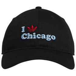 Men's - adidas Originals Trefoil Hyper Local Adjustable Cap - Black/Carolina