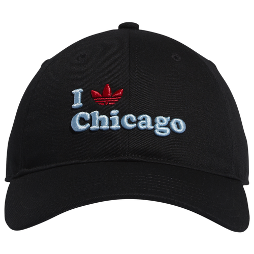 

adidas Originals Mens adidas Originals Trefoil Hyper Local Adjustable Cap - Mens Black/Carolina Size One Size