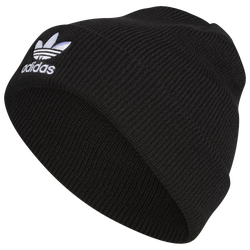 Men's - adidas Originals Trefoil Beanie - Black/White