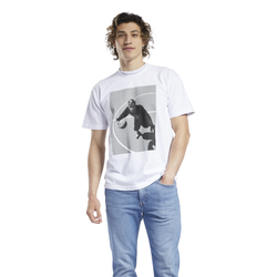 Men's - Reebok Allen Iverson Ball Car T-Shirt - White/Black